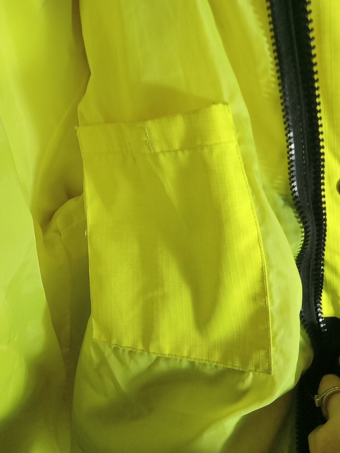 Ergodyne HI VISIBILITY REFLECTIVE ROAD WORK SAFETY JACKET Sz L MISSING LINER