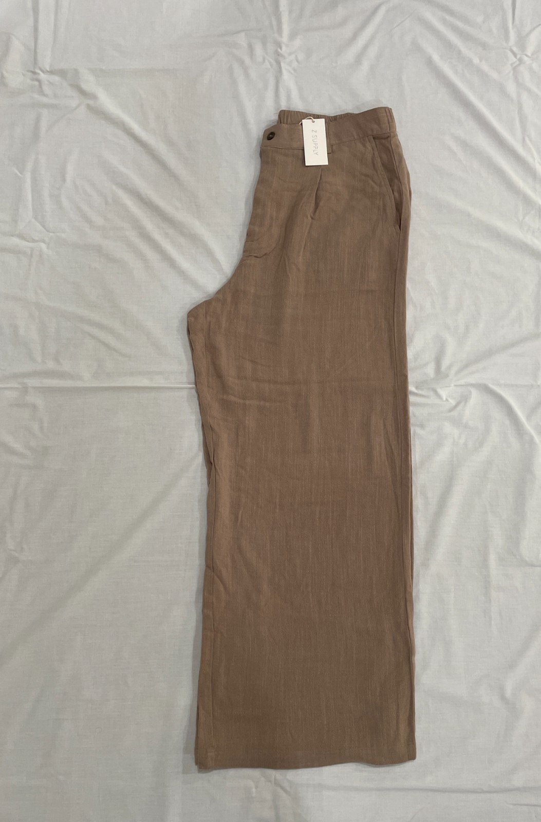 NWT – Z Supply Iced Coffee Vista Pant – Size XL