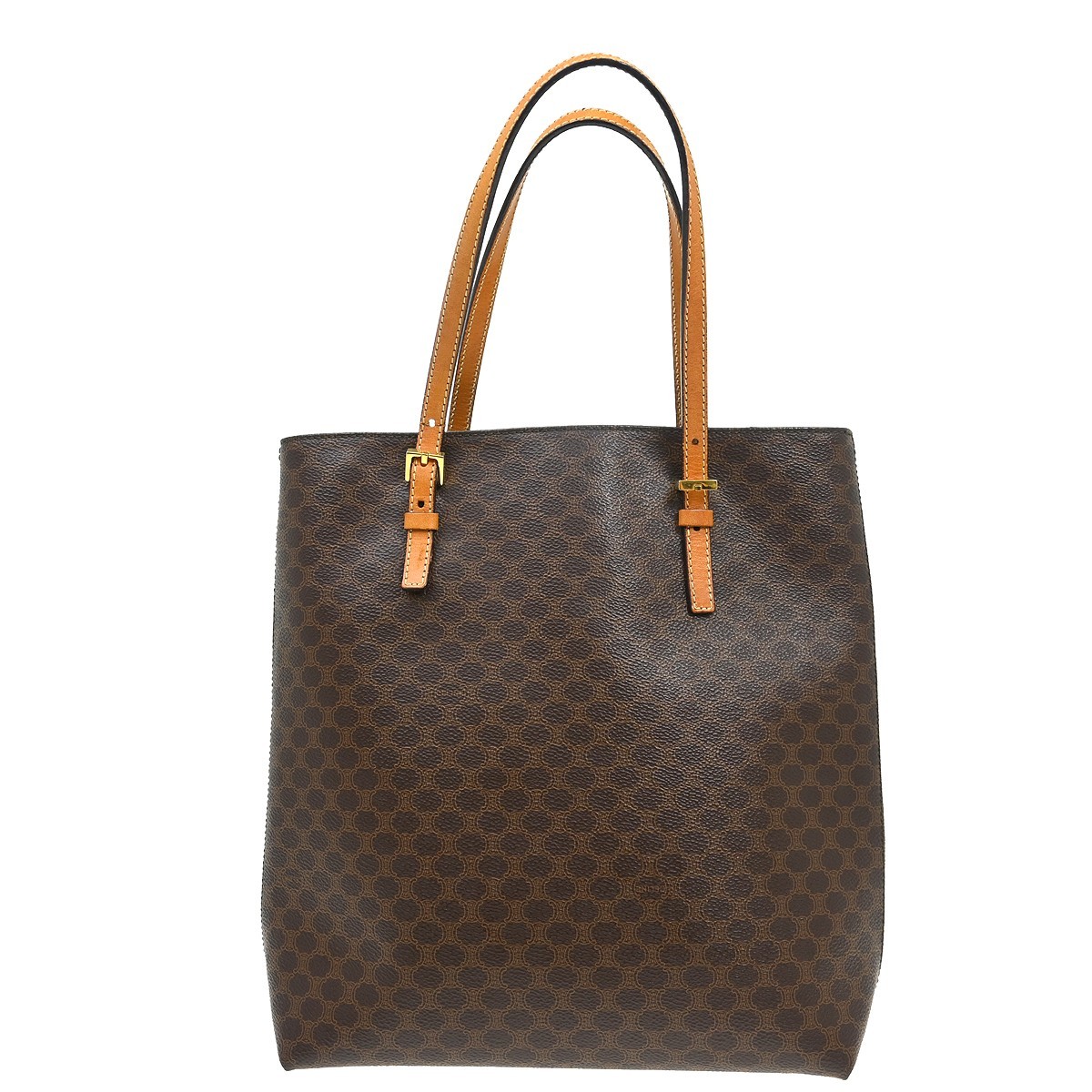 Celine Brown Macadam Tote Handbag CE00/23 NQ08210