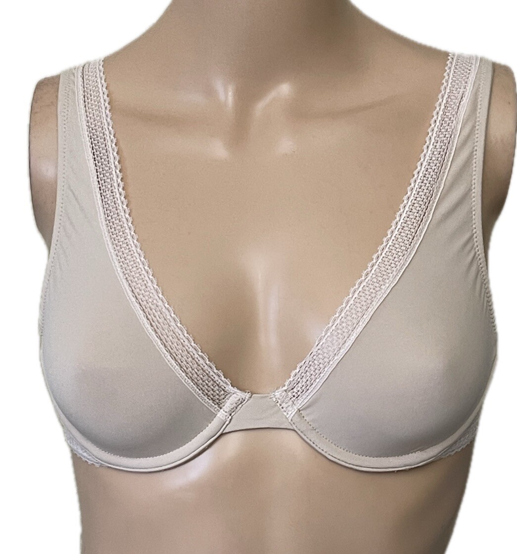 Victoria’s Secret Women’s Beige Unlined Underwire Bra Size 32B