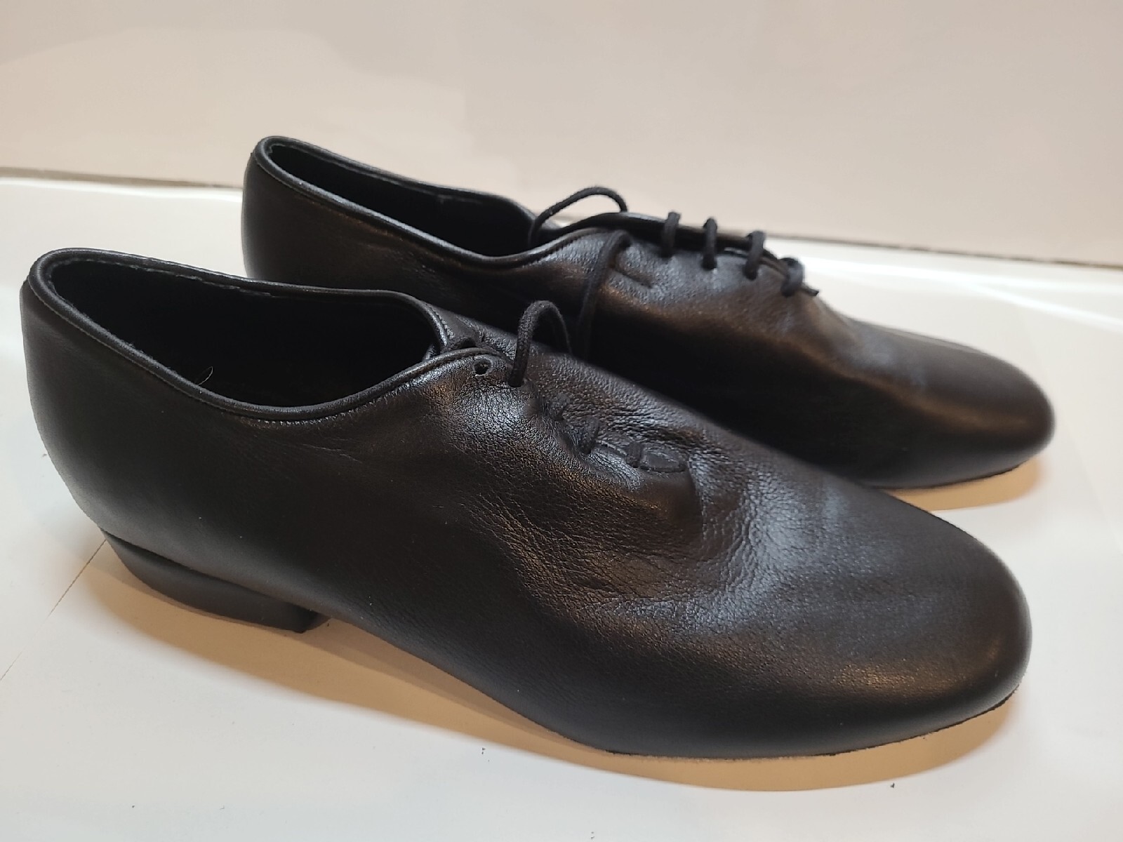 Celebrity Dance Shoes American Standard Men’s Size 7.5, Black, 1 Inch Heel