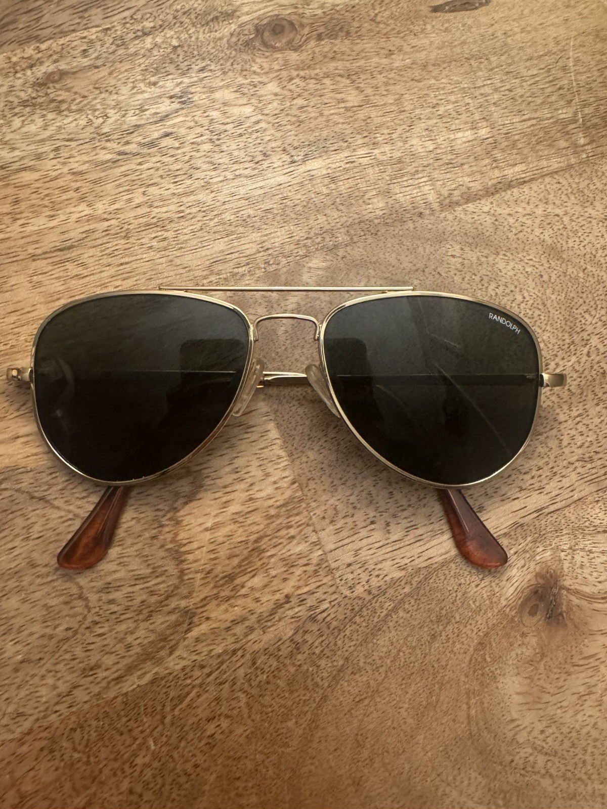 Sunglasses Randolph Concorde 23k gp 140mm Cr 52 15