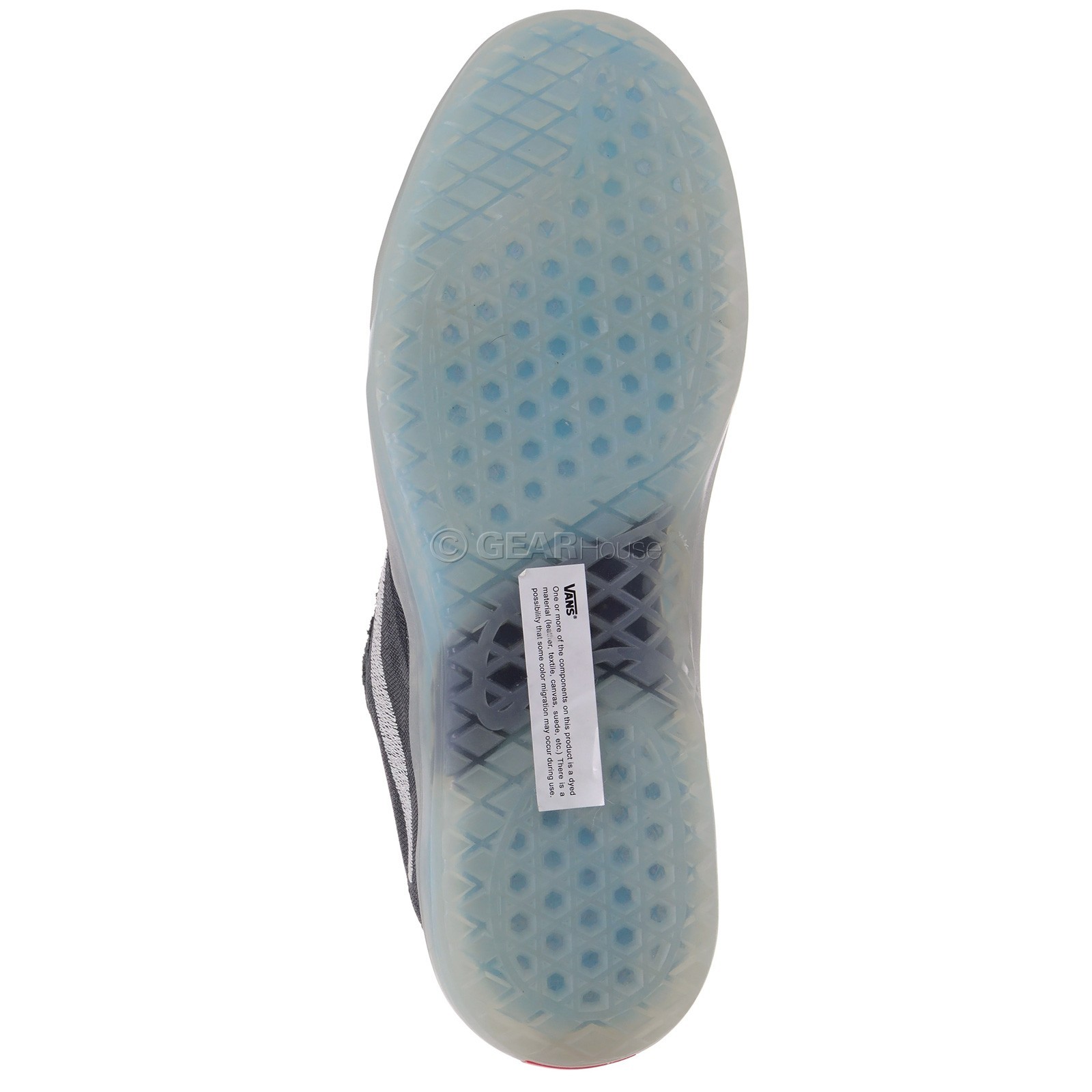 Vans EVDNT UltimateWaffle Mens Skate Shoes, Black Blue, Size 8.5