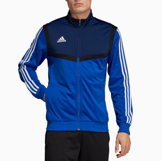 adidas Men TIRO 19 PRE Jacket Running Athletic Navy Top DT5266 Sz M