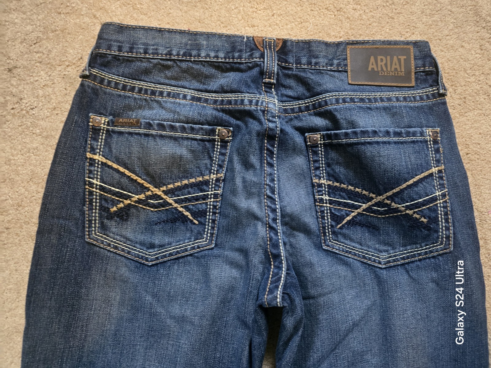 Ariat M5 Jeans Mens 32×32 Straight Leg Fit Denim