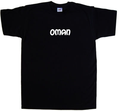 Oman text T-Shirt