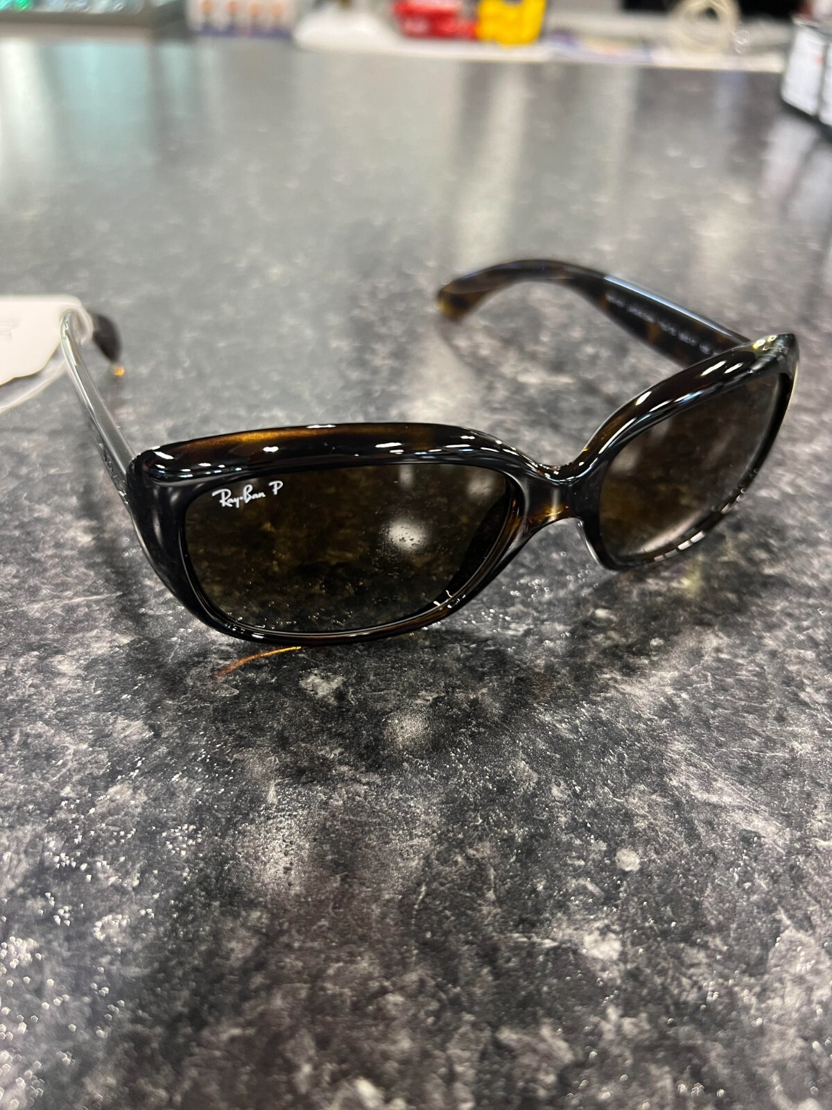 Ray-Ban JACKIE OHH FRAME Polished Light Havana LENSES Brown
