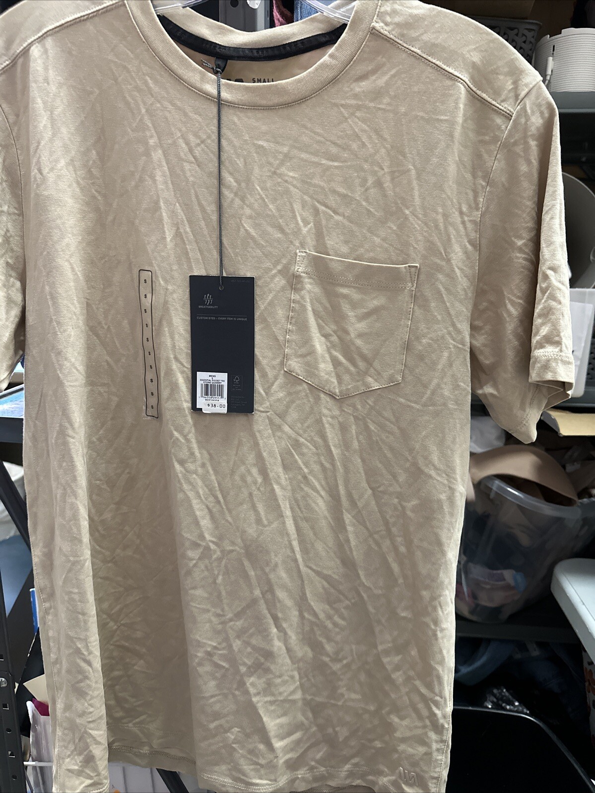 New With Tags ($38) VRST Men’s Icon Short Sleeve Tee Stone Quarry Size Small