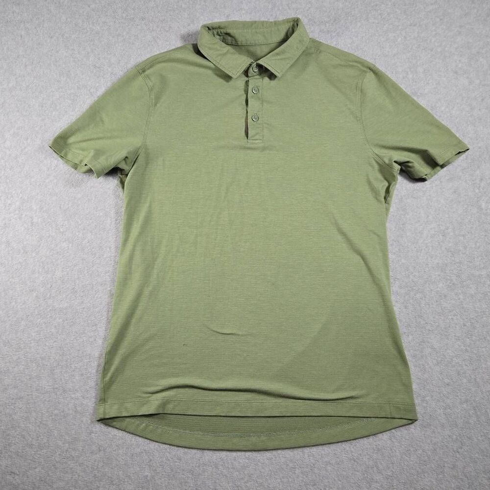 Lululemon Polo Shirt Evolution Medium Willow Green