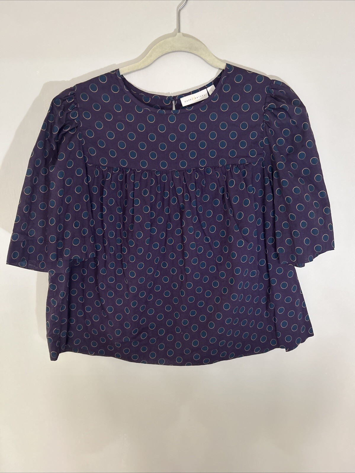 Happy Nature Short Sleeve Top Size L