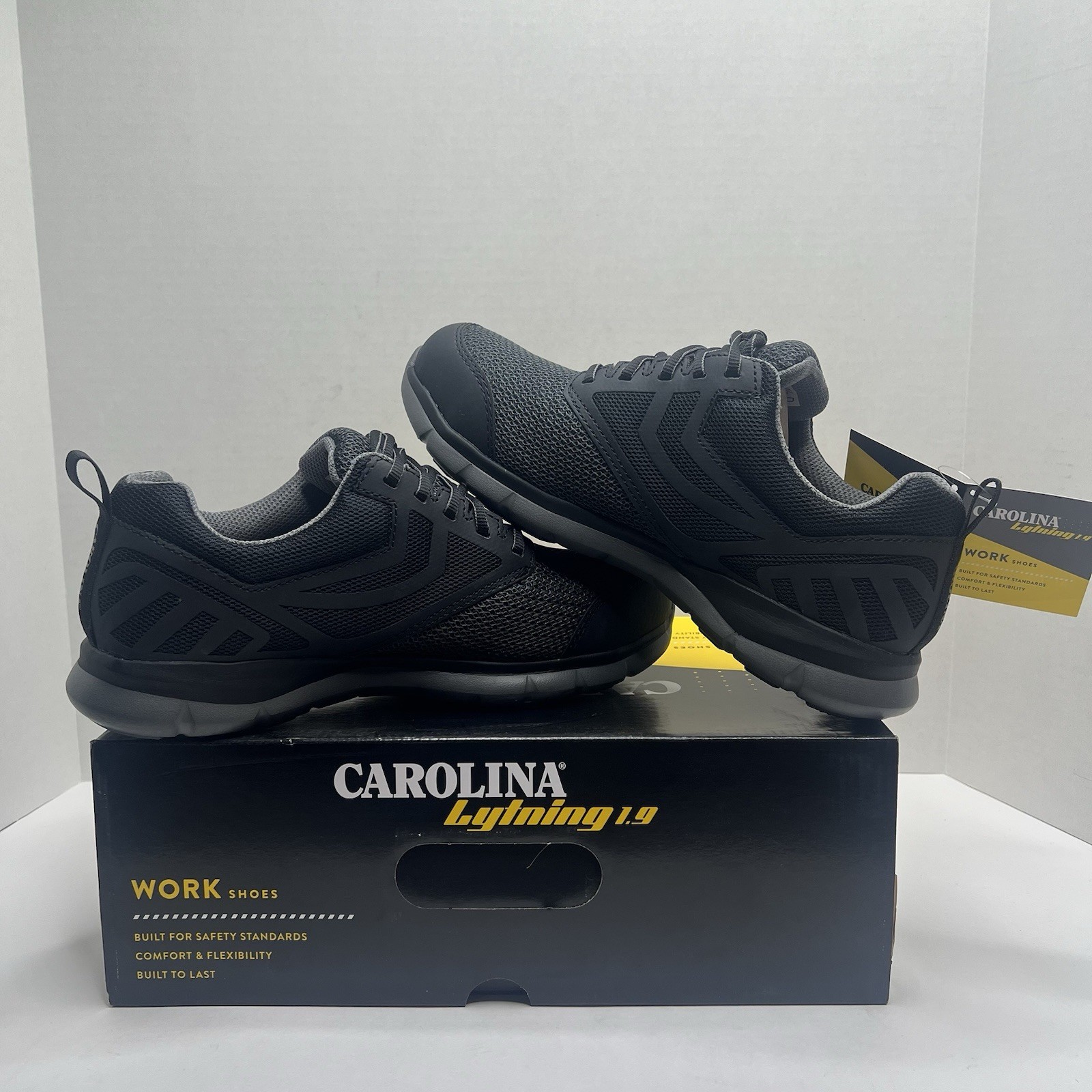 Carolina Gust Lo Mens Size 9.5 D Aluminum Toe Work Shoes CA1902 NIB