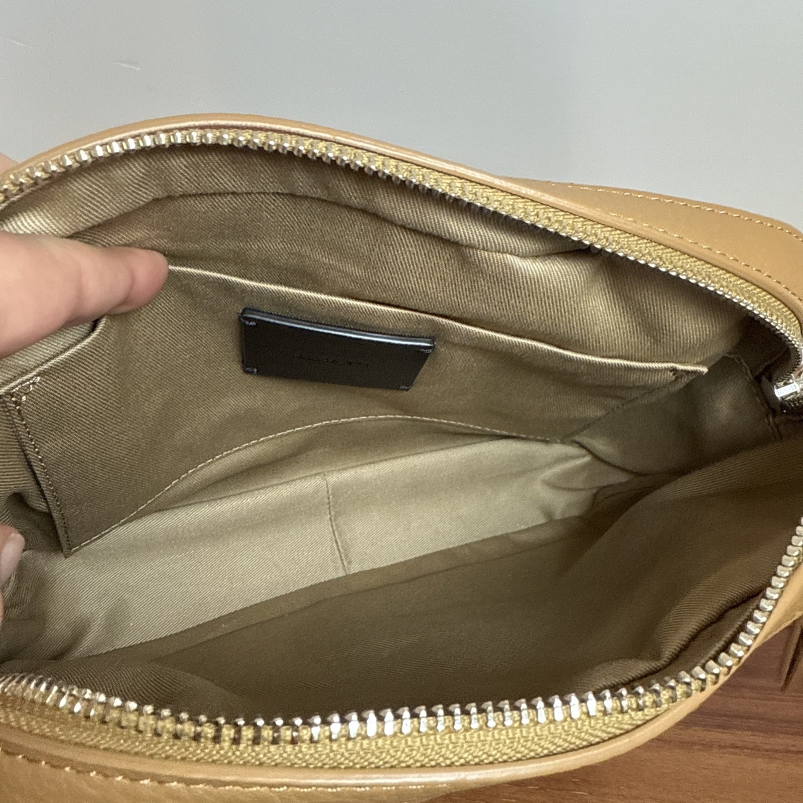 Allsaints Crossbody Purse – TAN – EXCELLENT CONDITION, Pre-Owned FREE S&H