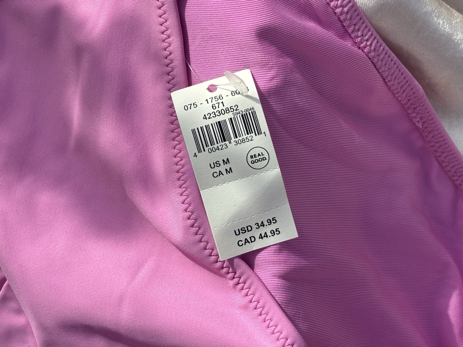 Aerie American Eagle Bright Pink High Waisted Swim Bottoms SIZE Medium