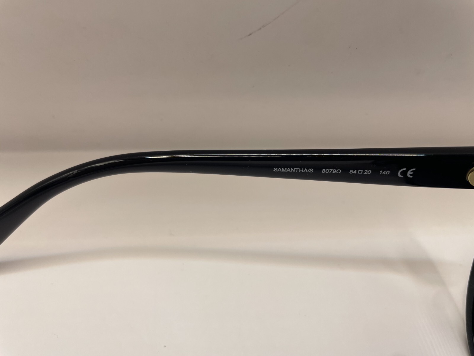 KATE SPADE SAMANTHA/S 807 BLACK CAT EYE SUNGLASSES 54-20-140 NEW