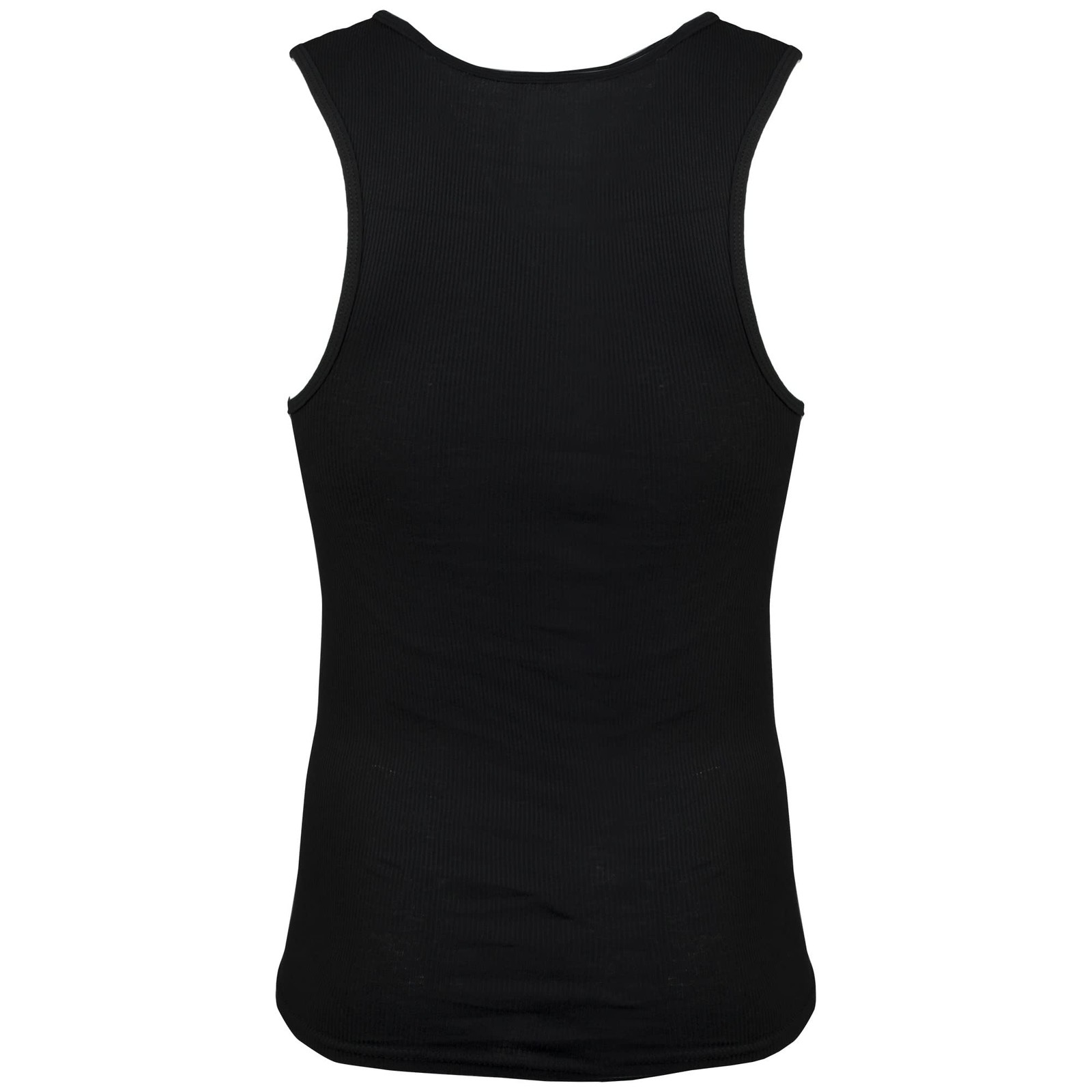 Gildan Mens A-Shirt Tanks Multipack Style G1104 Black 6-Pack Large
