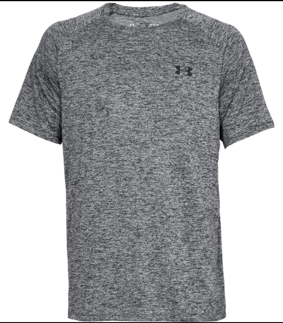 UNDER ARMOUR T SHIRT GRAY MEDIUM ADULT
