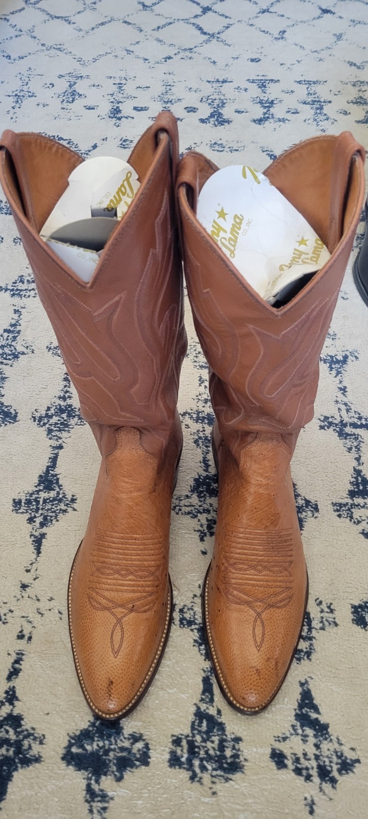 J Chisholm 5 Pairs Men’s Cowboy Boots Size 9 D Western Made In USA
