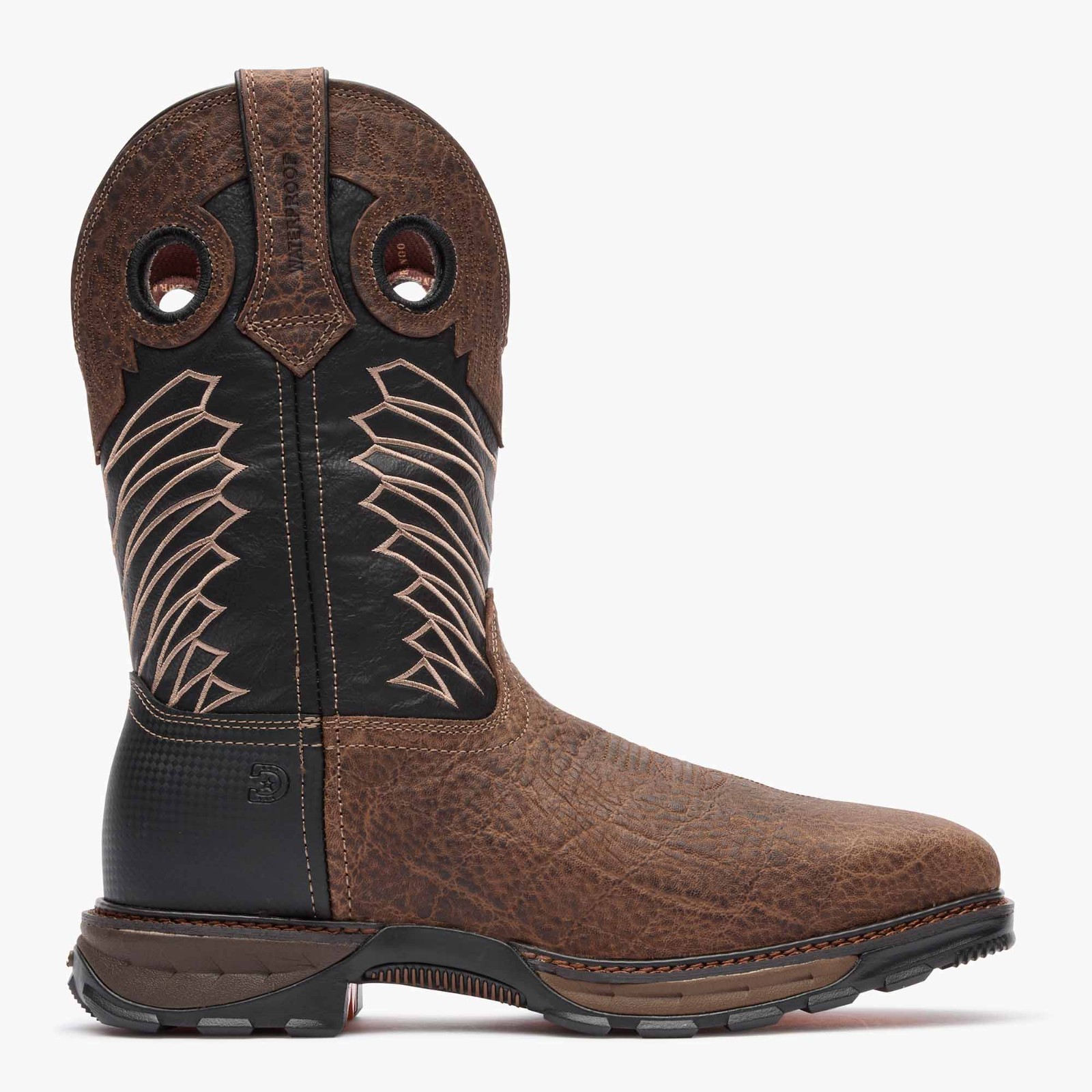 Men’s Durango Maverick Waterproof Steel Toe Western Work Boots