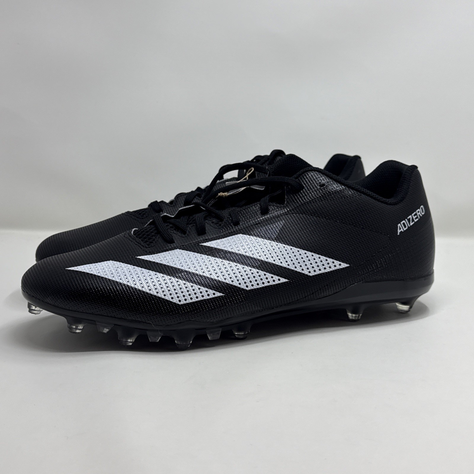 NEW adidas Electric.2 Black White Low Football Cleats IF1902 Men’s 13