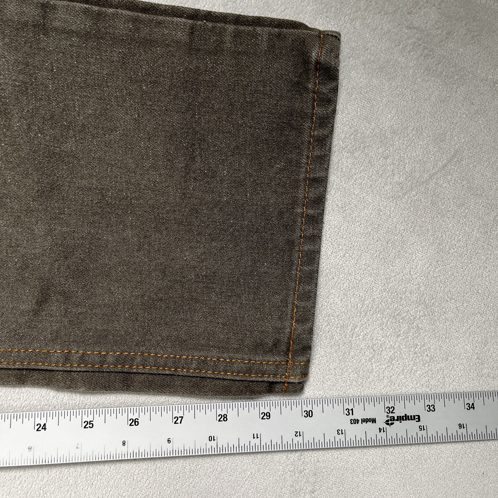 Vintage Levi’s 501 Jeans Men 34×30 Brown Button Fly Straight Leg