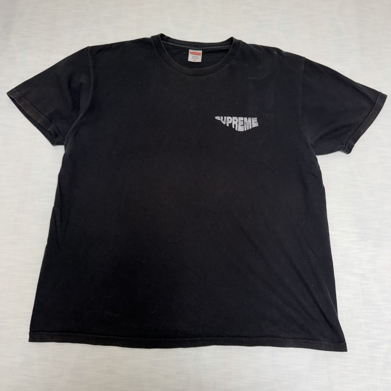 SS16 Supreme Cold World tee Black Size XL Streetwear Hype Beast T-shirt