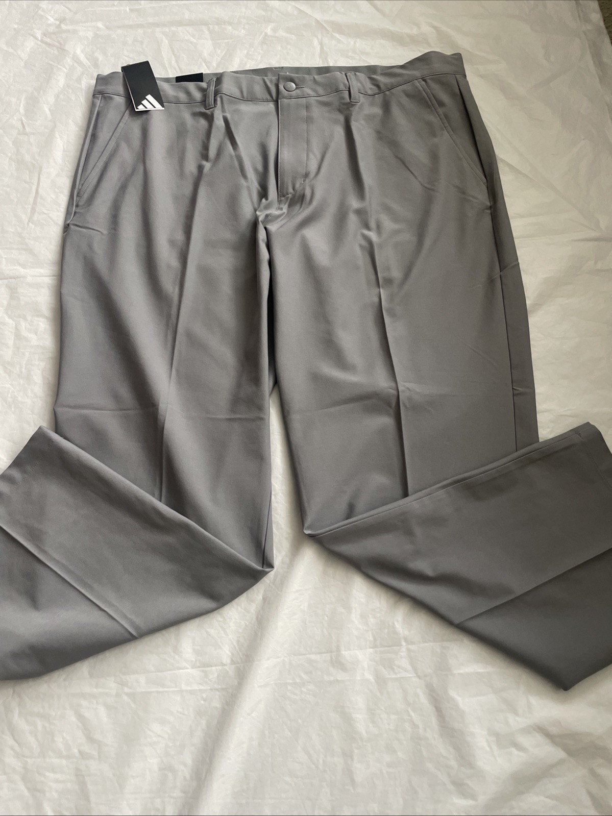 Adidas Mens Ultimate 365 Gray Golf Pants Tag Sz. 32X32 Measures 34WX32L See De