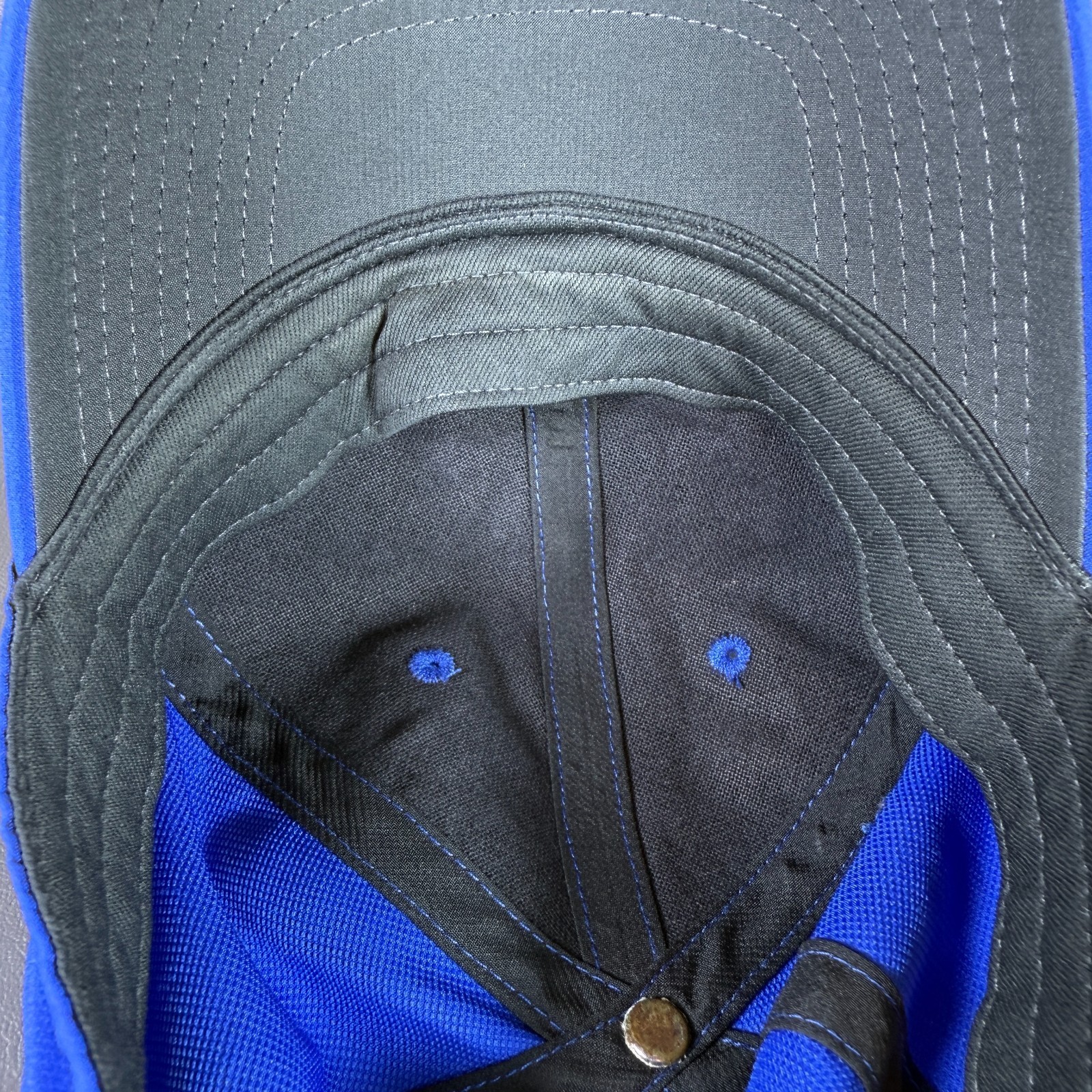 Nike Legacy91 Hat Dri-Fit Blue Hook & Loop Strap Running Golf Tennis Lightweight
