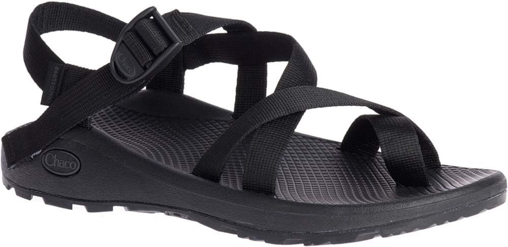 Chaco Mens Zcloud 2 Outdoor Sandal Adjustable Lightweight Black Size 10