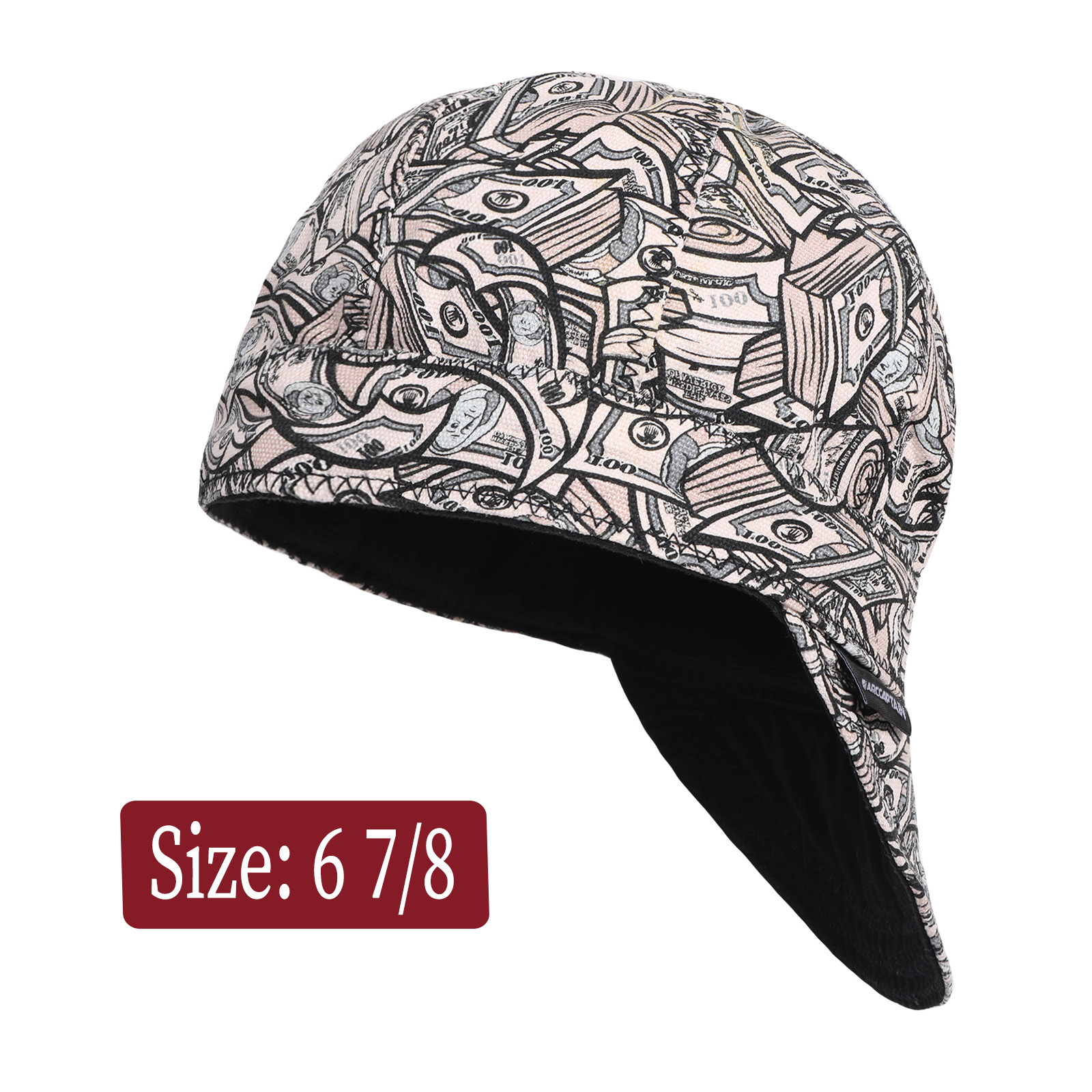 ARCCAPTAIN Reversible Welding Cap Protective Welders Hat Fireproof Cotton Dollar