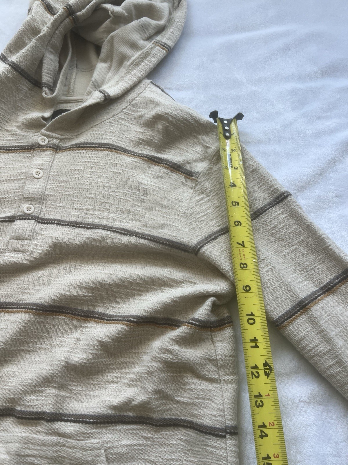 O’Neill Standard Fit Baja Pullover x Light Khaki Size M Knit Beach Lightweight