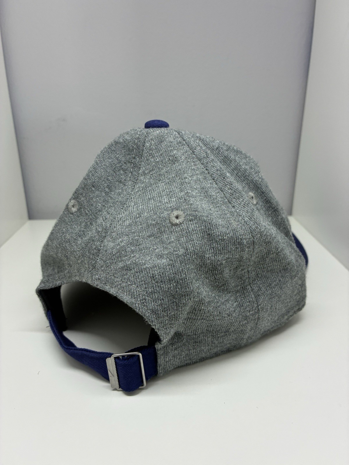 Nike Heritage 86 Dri Fit LA Dodgers Baseball Cap Hat Adjustable OS Gray Blue