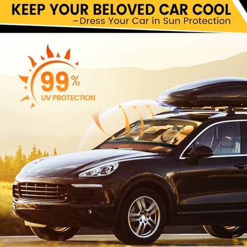 Car Windshield Sun Shade – Foldable Car Sun Shade Windshield for Front Cat