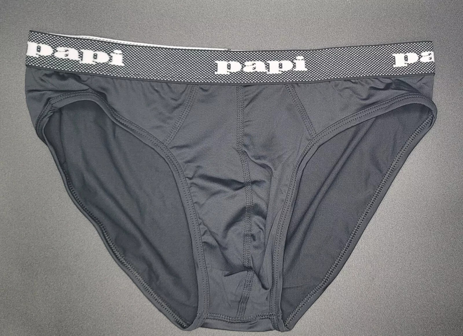Papi Men’s 5pk Microfiber Microflex Low Rise Underwear Briefs, Size S M L NIB!