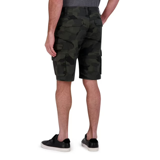 Iron Co Men’s Stretch Multi Pocket Cargo Short Size 40 Jungle Camo