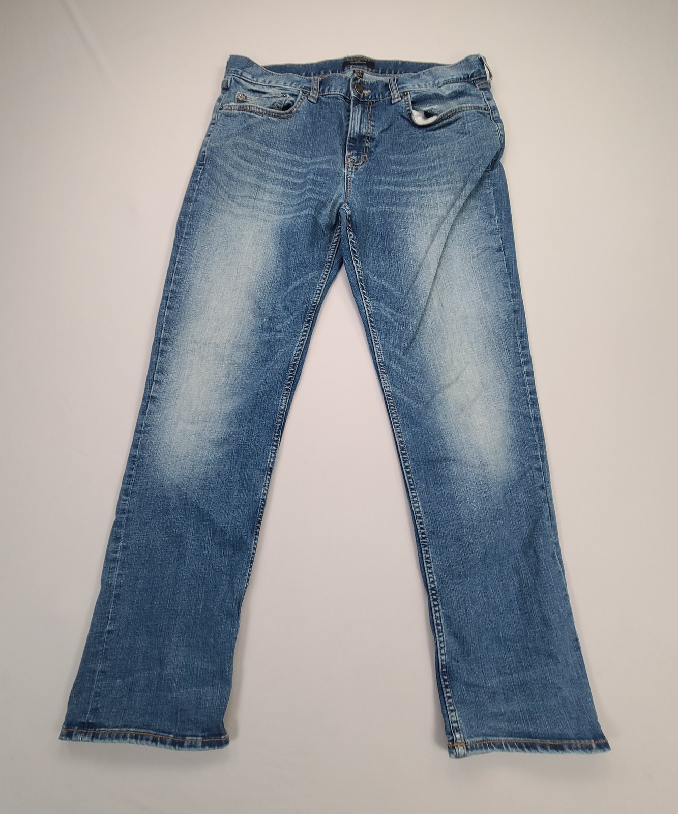 Banana Republic Pants Mens 36 Blue Jeans 36×32 Straight 36 Denim Faded Wash