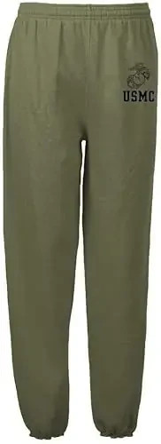 US Marine Corps Physical Training Sweatpants USMC Issue Sweat Pants EGA Logo