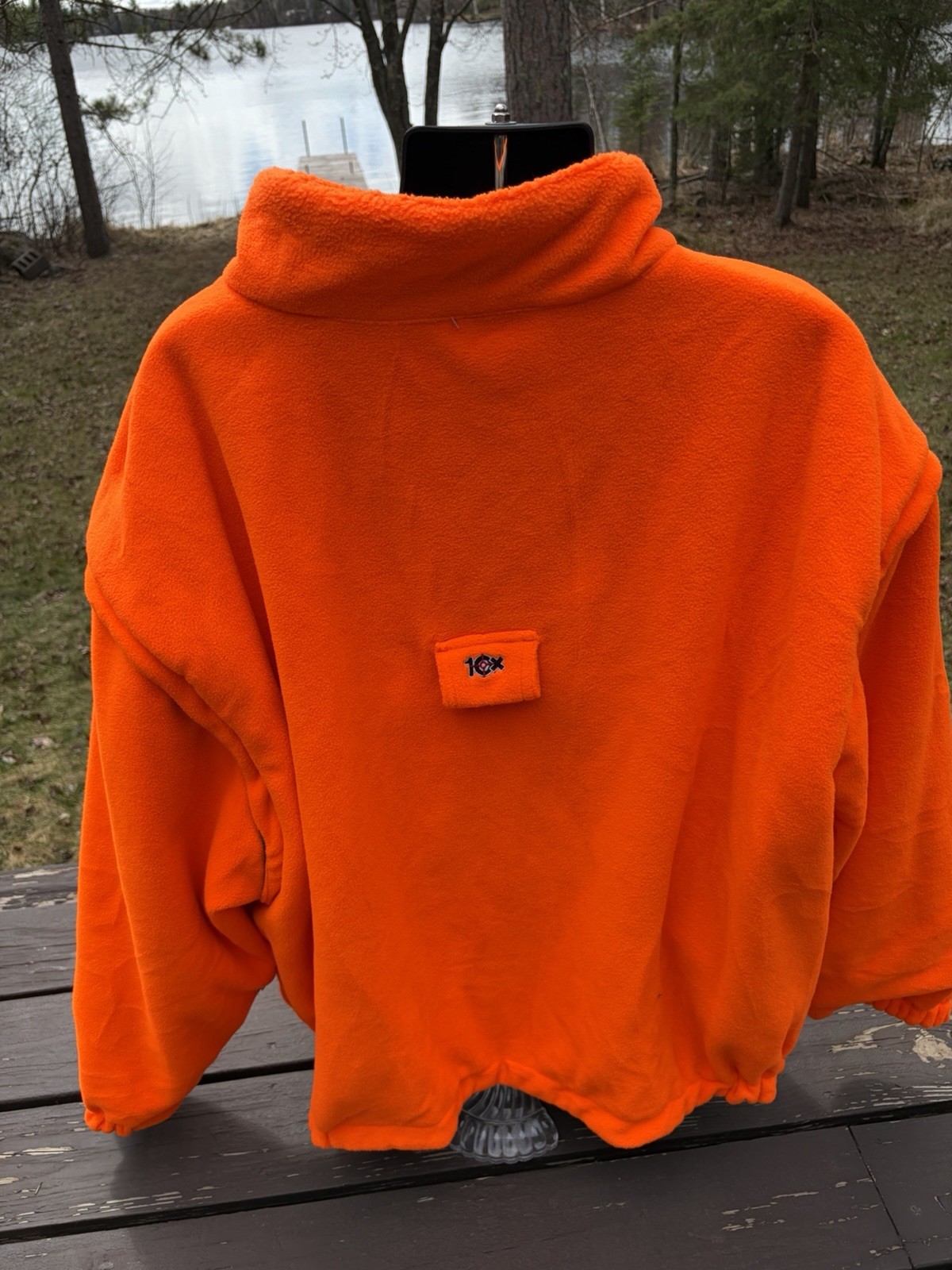 10X Realtree Camo Jacket Convertible Vest Reversible Blaze Orange Size 6XL 66-68
