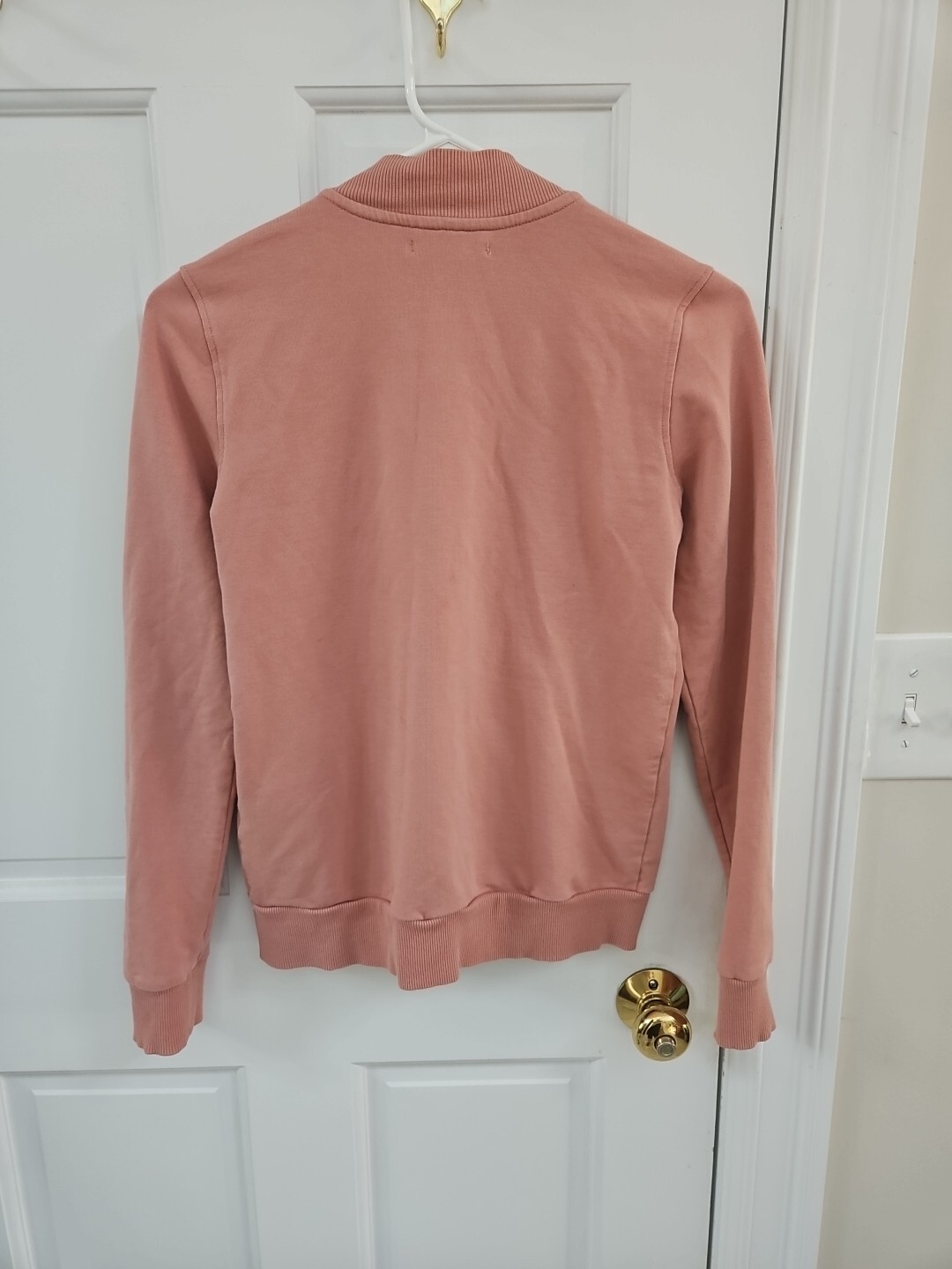 Satva Yoga Women’s Quinn Bomber In Pink – Size XS – NWOT