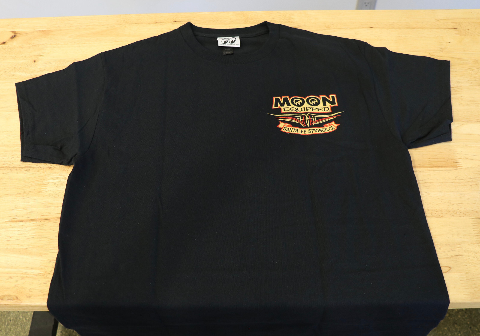 Men’s Mooneyes Moon Equipped 1932 Ford Hot Rod T-Shirt Cotton MQT161BK