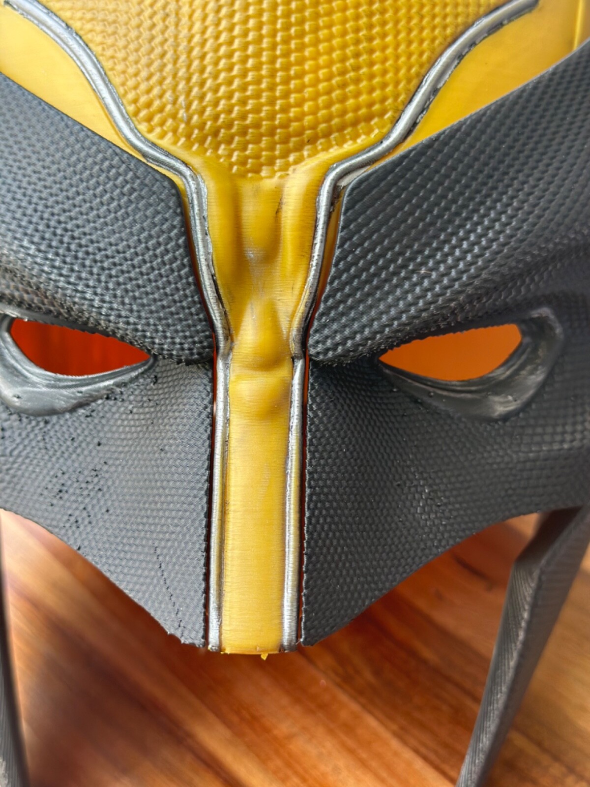 Weathered Wolverine Mask Helmet 3d Printed Logan X-Men Wearable or Display