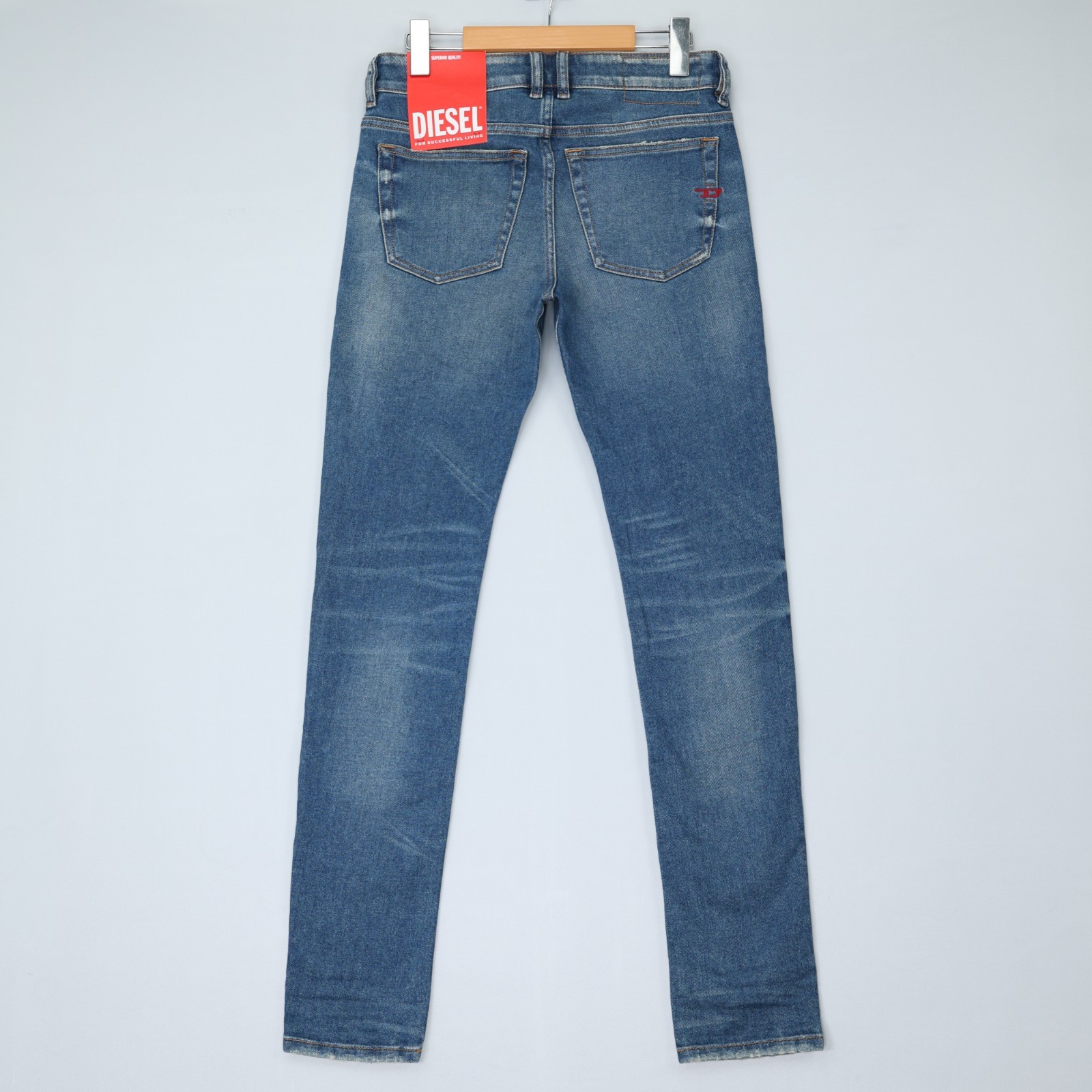 Diesel Mens Jeans 1979 Sleenker Skinny Leg Medium Wash Blue Size NWT