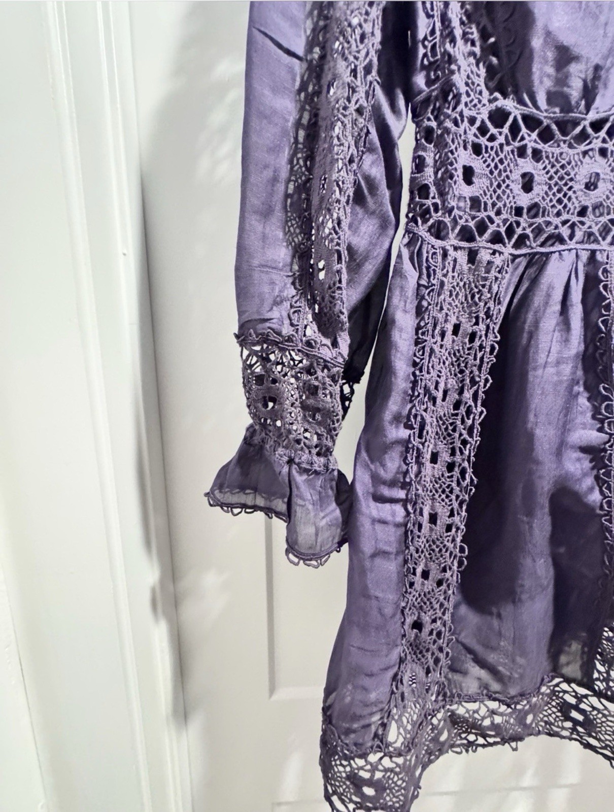 Johnny Was Mitska Lace Mini Dress