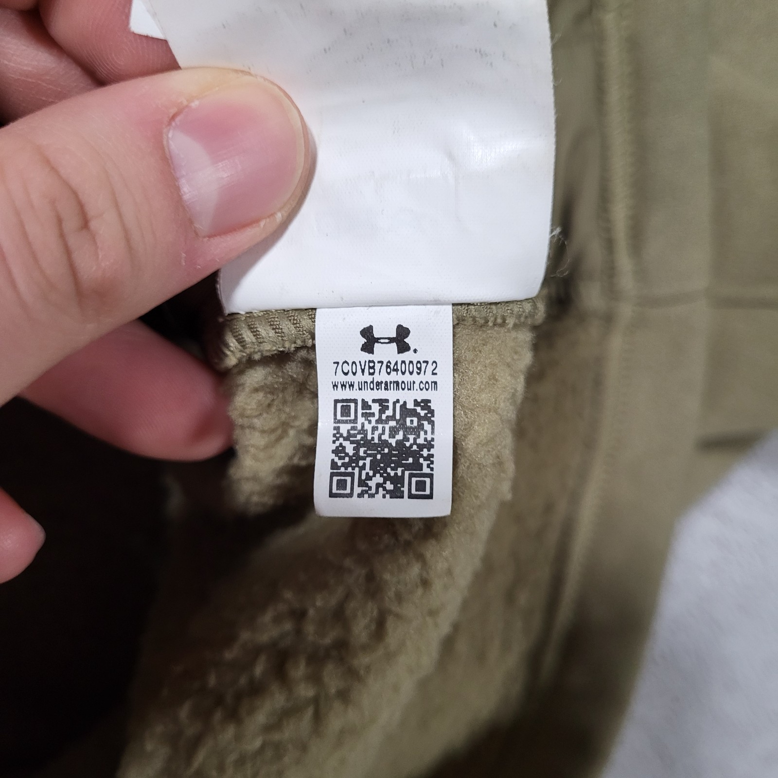 Under Armour Porter 3-in-1 Jacket Mens S Green Outdoor Fleece Lined Soft Shell