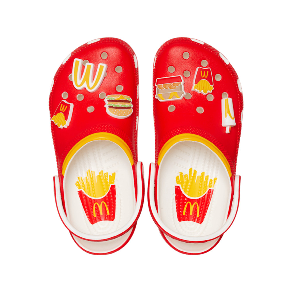 New CROCS Womens MCDONALD’S X CROCS CLASSIC CLOG 209858-90H UNISEX US W 6 – 9