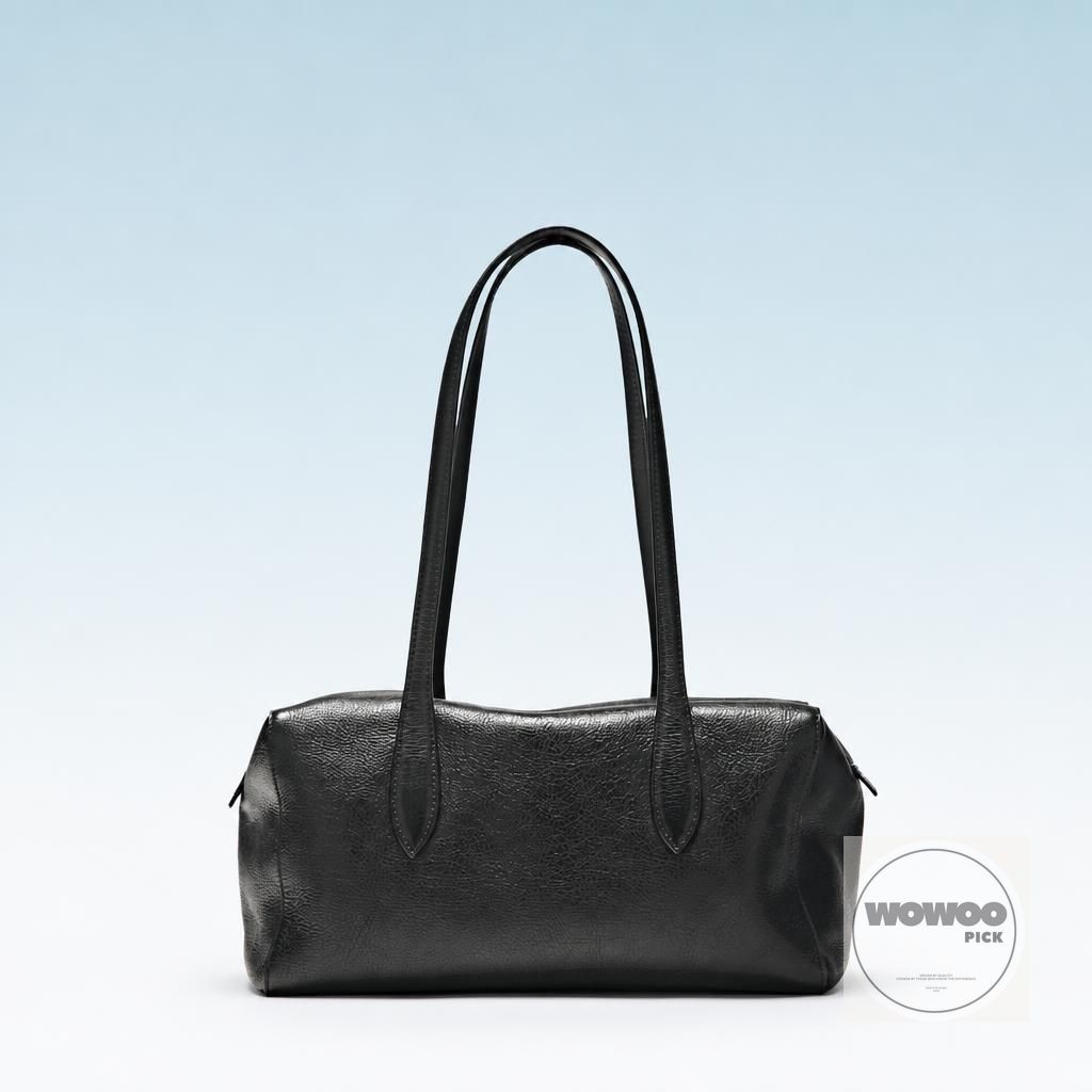 Massimo Dutti West Napa Leather Satchel Bag