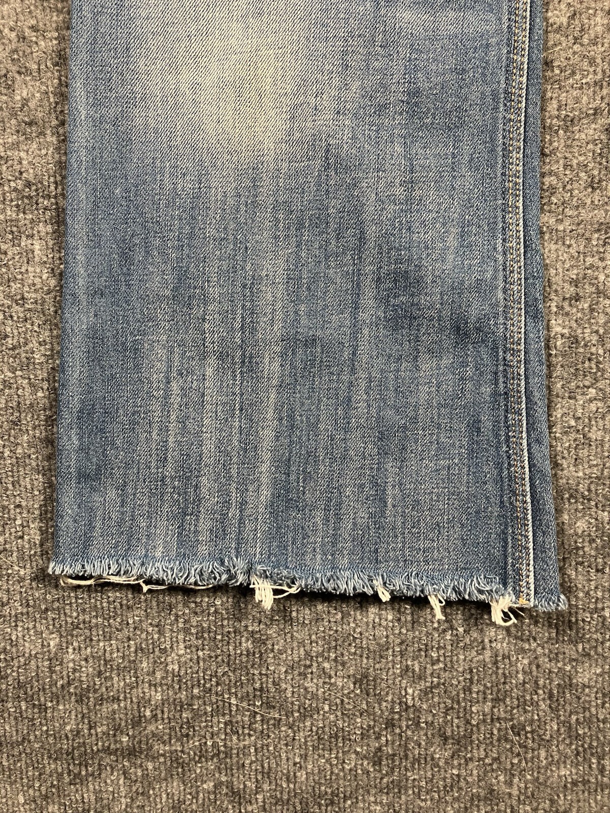 Diesel ZAF 796 Flared Leg Button Fly Denim Jeans Waist 32X30 (cut To 26)