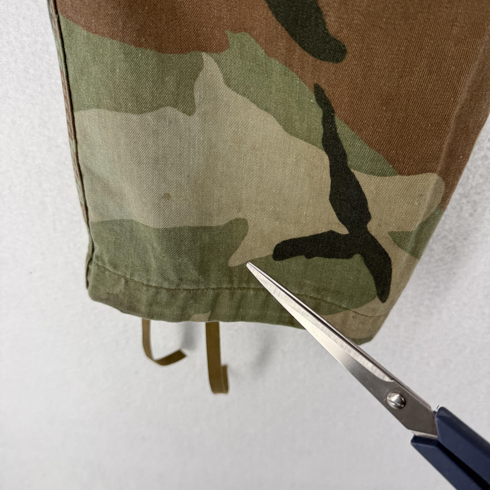 Vintage Winfield MFG Co Combat Pants Mens 38×31 Woodland Camo Cargo BDU 80s