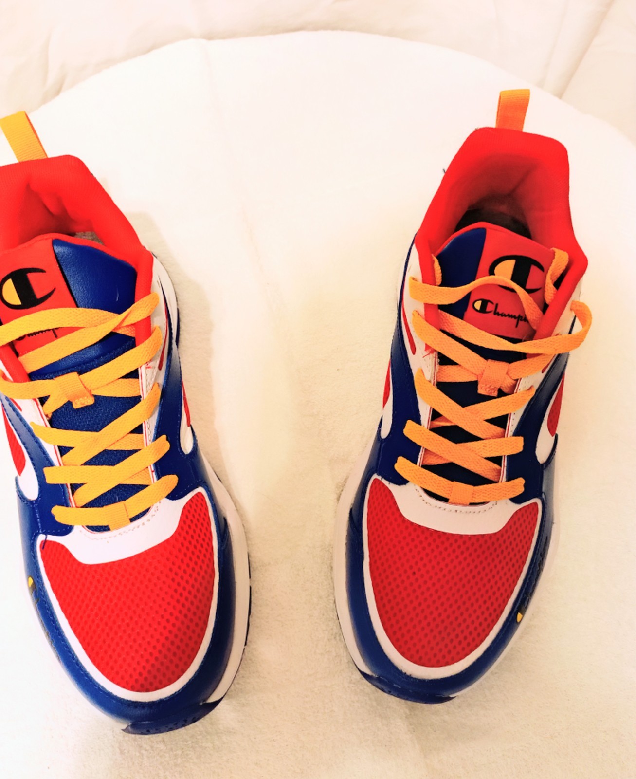 Champion 9318 Fused Sneakers NIB Primer RedMulti Color Running Men’s SZ 10.5