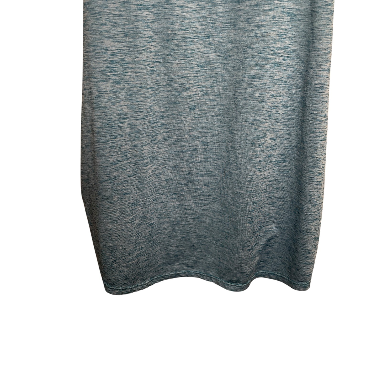 Xersion Tank Top Women’s Large Blue Ruched Sleeveless Athletic Active Casual