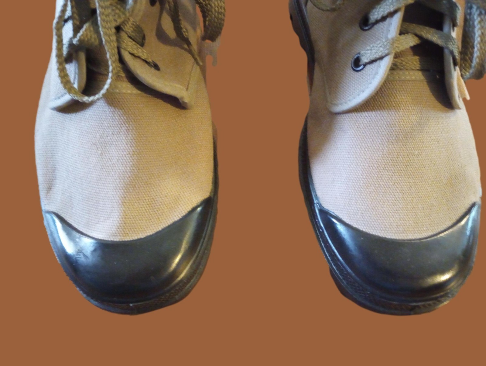 FRENCH STYLE JUNGLE COMBAT BOOT CANVAS COMMANDO SIZE 13